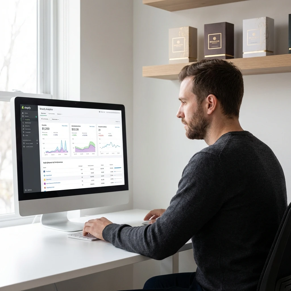 Zápis do škol - dashboard marketingové analytiky pro Shopify DTC značky se skutečným ROAS a doporučeními od AI